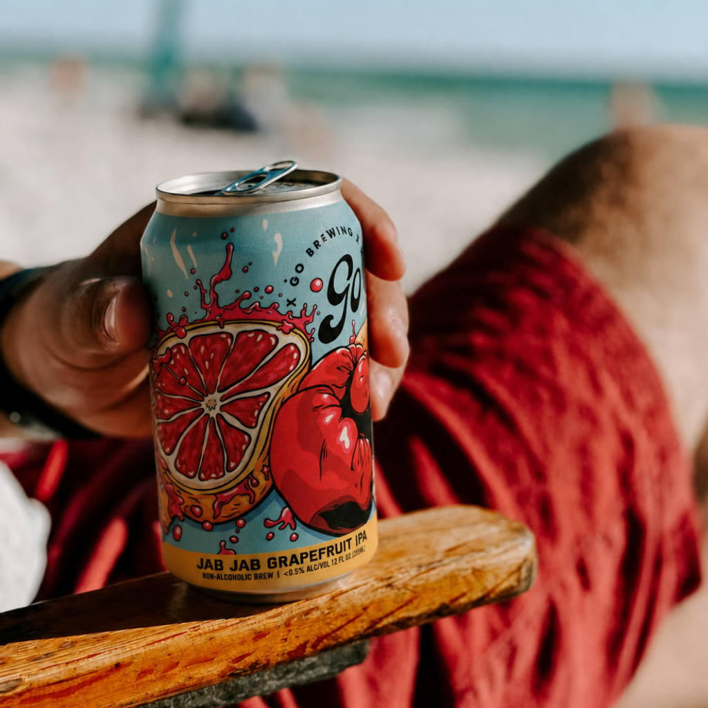 Jab Jab Grapefruit IPA – Non-Alcoholic Grapefruit IPA